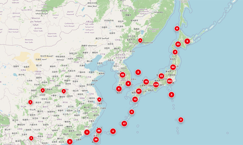 Explore Live Streams Directly on the World Map